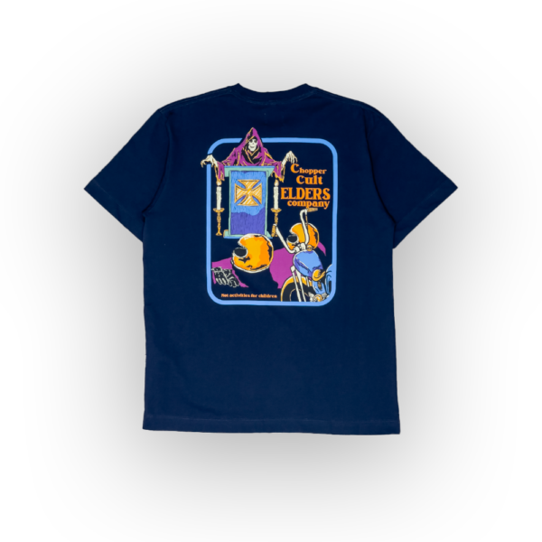 Kaos Lengan Pendek "Sekte Chopper" - Navy