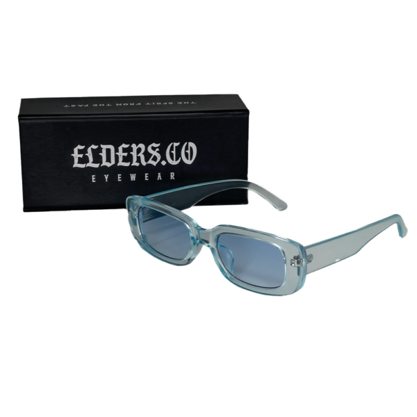 Rectangle Sunglasses - Blue