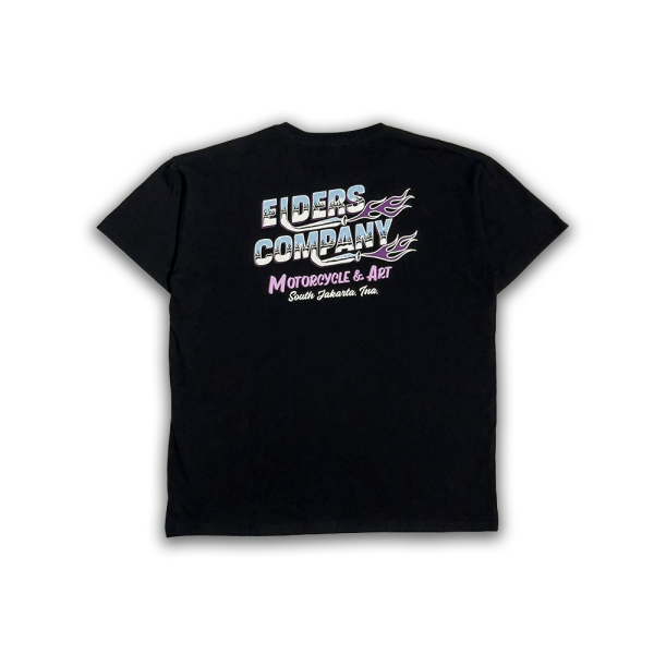 Kaos Lengan Pendek "Loud Pipe 1" - Hitam